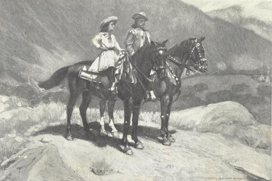 &ldquo;Buffalo Bill took me on Soldier Boy to
Thunder-Bird&rsquo;s Camp&rdquo;