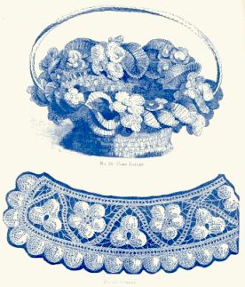 No. 28. CARD BASKET,
No. 29. COLLAR.
 