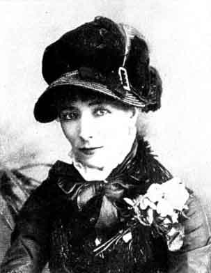 SARAH BERNHARDT,
From a photograph taken at the time of her visit to Boston.