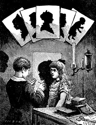  FIG. 2.&mdash;SILHOUETTE PORTRAITS.