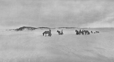 The Mule Party Leaves Cape Evans&mdash;October 29, 1912