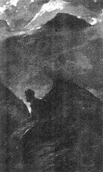 Look! he said, and Miles swung about toward the ridge
behind.