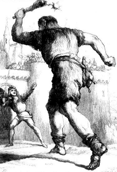 [Illustration:
                 Jack maketh sport of Him,
                   and draggeth Him out of the Moat]