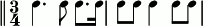 [3/4:�4.�8�8.�16�| 8�8�4�8�8]