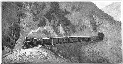FIG. 105.&mdash;A well-graded railroad bed.