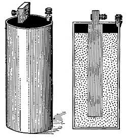 FIG. 199.&mdash;A dry cell.