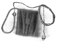 FIG. 206.&mdash;An electric pad serves the same purpose as a
hot water bag.