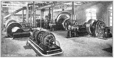 FIG. 231.&mdash;A modern power plant.