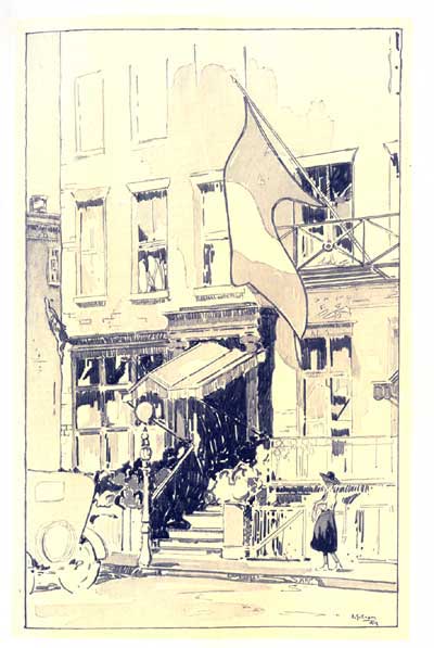 THE CRADLE OF BOHEMIA. The first and most famous French
restaurant in New York.