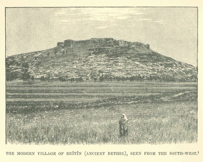189.jpg the Modern Village of Be�t�n (ancient Bethel), Seen from the South-west. 