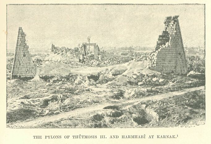 069.jpg the Pylons of Th�tmosis Iii. And Harmhab� At Kaknak 
