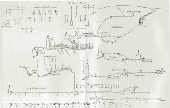 Cross-Sections of Marble Cave.