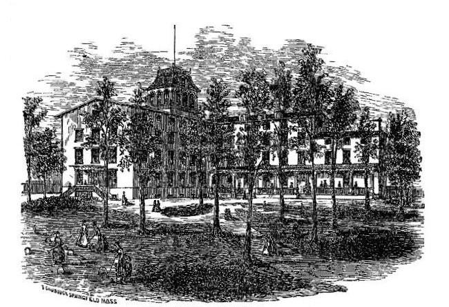 TEMPLE GROVE SEMINARY&mdash;REAR VIEW.