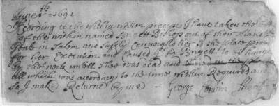 return on warrant