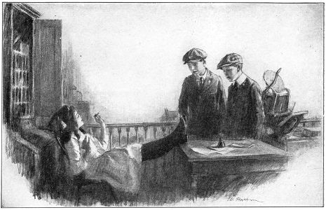 "'Well, men ... I don't want to see any loafin' around
here, men. I expect I'll have a pretty good newspaper this week.'"