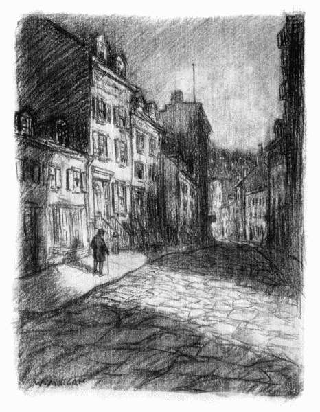 Can most travellers, I wonder, enjoy as I do a solitary walk, by night, through
the mysterious streets of a strange city?
