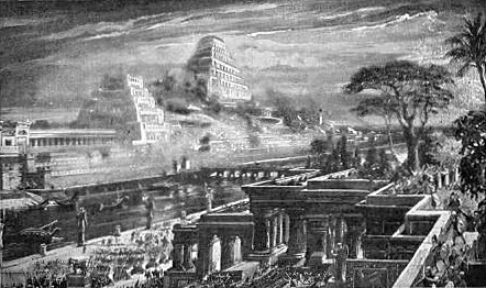 BABYLON IN HER GLORY

"Babylon, the glory of kingdoms, the beauty of the
Chaldees' excellency." Isa. 13:19.