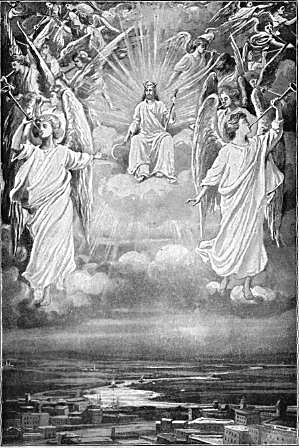CHRIST COMING IN GLORY

"The Son of man shall come in His glory,
and all the holy angels with Him." Matt.
25:31.