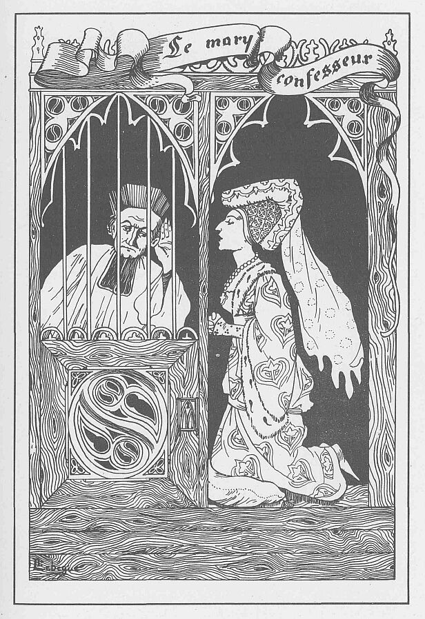 78.jpg the Husband Turned Confessor. 
