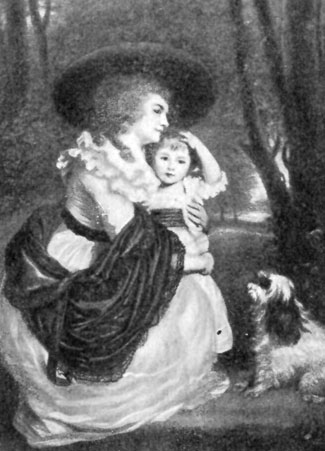 FIG. 95.&mdash;REYNOLDS. COUNTESS SPENCER AND LORD ALTHORP.