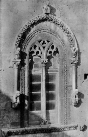 XXVII. Window in the Fa&ccedil;ade of the Basilica at Altamura, Italy.