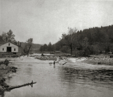 A. POMPTON LAKES DAM AND WATER FRONT OF LUDLUM STEEL
AND IRON COMPANY.