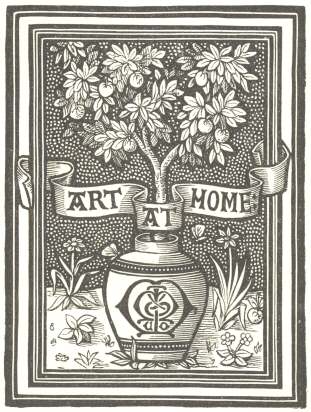 Decorative graphic, &lsquo;Art at Home&rsquo;