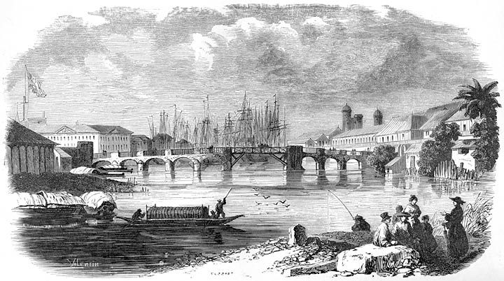 Pont de Binondoc &agrave; Manille. Page 52.