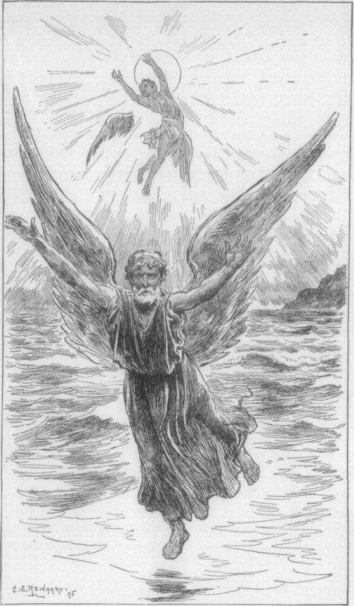 D&aelig;dalus and Icarus.