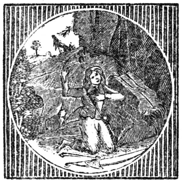 This poor man appears to be in distress&mdash;he has thrown his axe upon the ground.