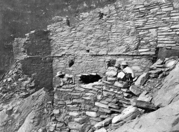 PL. CI&mdash;
FRONT WALL OF PALATKI (RUIN II)