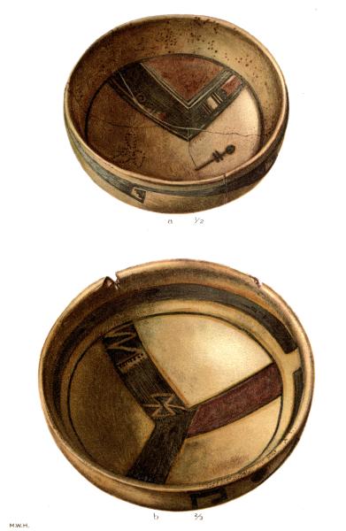 PL. CLXIII&mdash;
FOOD BOWLS WITH GEOMETRIC ORNAMENTATION FROM SIKYATKI