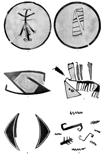 PL. CLXVI&mdash;
LINEAR FIGURES ON FOOD BOWLS FROM SIKYATKI