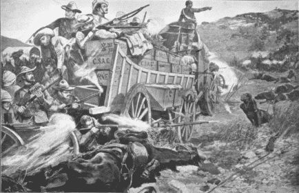 THE MATABELE WAR&mdash;DEFENDING A LAAGER.