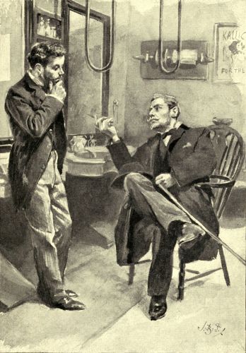 "WHAT WOULD BE DONE TO HIM?" ASKED THE HAIRDRESSER, WITH
A QUITE UNPLEASANT INTERNAL SENSATION.