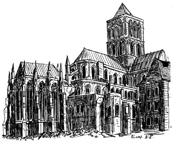 Abbey of F&eacute;camp, N.E.