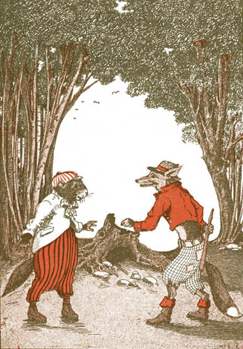 &ldquo;Just Crawl Inside that Old Stump!&rdquo; Mr. Fox Said