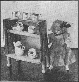 Fig. 7&mdash;The berry-basket china closet.