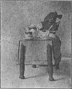 Fig. 10&mdash;Make the doll's table.