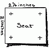 Fig. 24&mdash;Cut the back and seat like these.