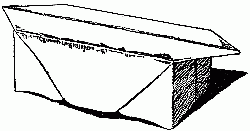 Fig. 90&mdash;Fold the envelope this way for the bed.
