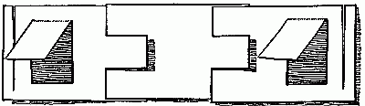 Fig. 164&mdash;Walls for second story. Details of the visiting-card houses.