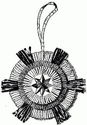 Fig. 210&mdash;A fringed ornament.