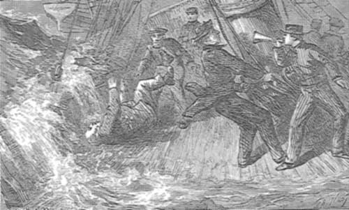 A Squall in the German Ocean.&mdash;Page 36.