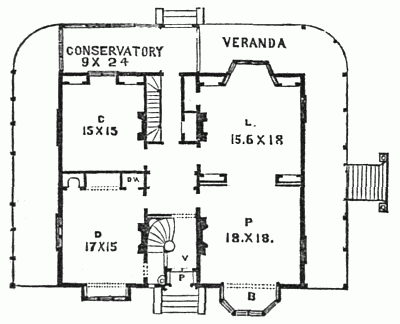 Fig. 102.&mdash;First Floor.