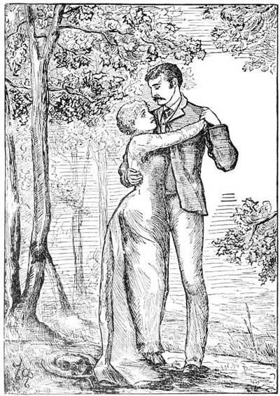 "She nestled in his arms with perfect trustfulness."&mdash;page 11.