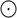 Circle enclosing dot