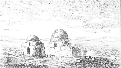 Fig. 53.&mdash;The palace at Sarbistan; from Flandin and Coste.