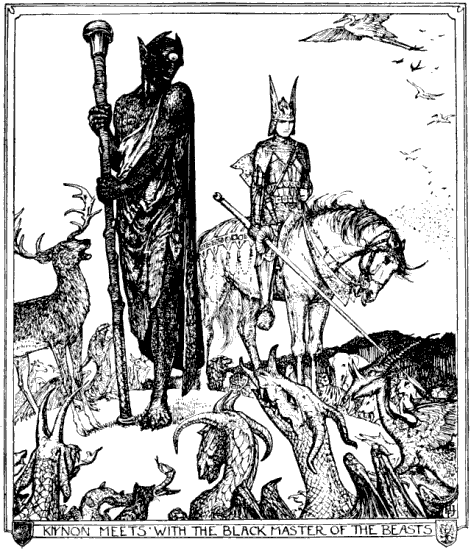 
Kynon meets with the Black Master of the Beasts.
