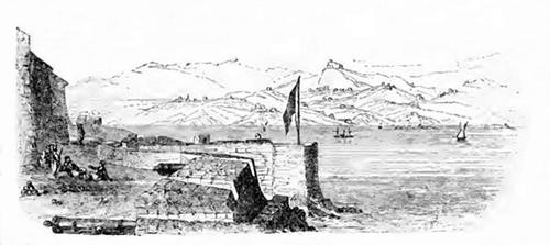 MARSEILLES FROM THE CH&Acirc;TEAU D'IF.